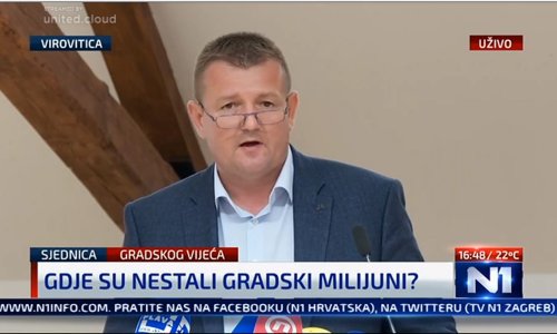 Virovitica se kratkoročno zadužila za 40 milijuna kuna, oporba napala gradonačelnika Kirina