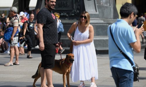 Antonija Blaće u najdražem društvu prošetala gradom