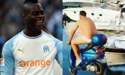 Mario Balotelli opet briljira; sad je platio konobaru da se Vespom s rive odveze u more