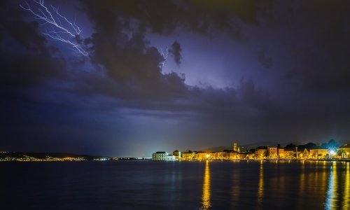 [FOTO] Pogledajte impresivne fotografije nevremena koje je poharalo Split i okolicu