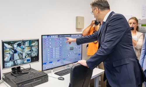 Plenković otvorio pročišćivač vode, a nastavljaju se i radovi koji su počeli za vrijeme Dubrovačke republike