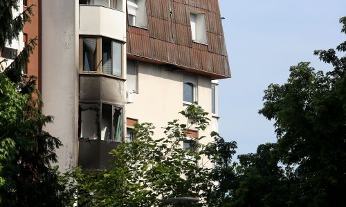 U požaru u Stenjevcu oštećeno šest stanova, stanari privremeno zbrinuti