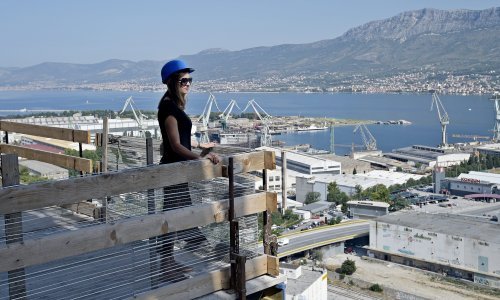 [FOTO/VIDEO] Pogledajte kako napreduje gradnja Dalmatia Towera, uskoro najviše zgrade u Hrvatskoj