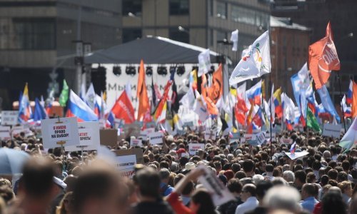 U Moskvi više od 20.000 ljudi na ulici traži slobodne lokalne izbore