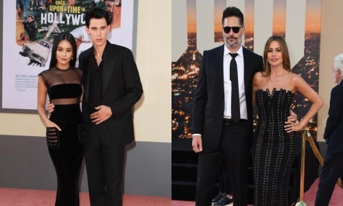 Modno usklađeni: U crnom od glave do pete nikako nisu mogli proći nezapaženo