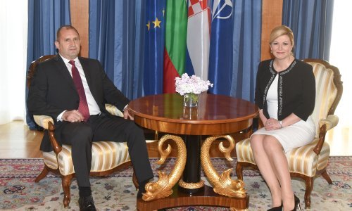 Grabar-Kitarović i Radev za novu, stratešku dimenziju odnosa Hrvatske i Bugarske