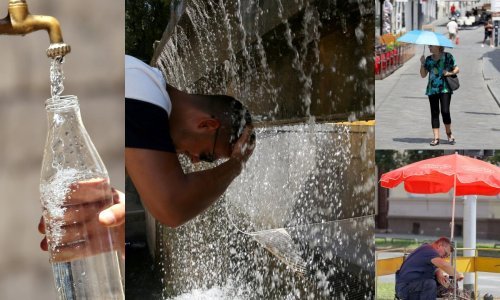 [FOTOIZVJEŠTAJ] Toplinski udar diljem Hrvatske! Pogledajte kako se turisti i građani rashlađuju od paklenih vrućina