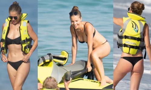 Nasljednica carstva Swarovski privlačila poglede na plaži