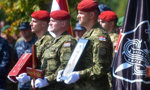 U Sesvetama sahranjen skupnik Josip Briški