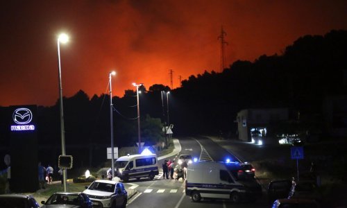 Policija sumnja da je požar kod Šibenika namjerno izazvan
