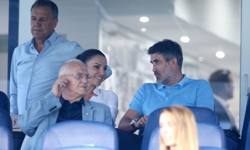 Zoran Mamić u zanimljivom ženskom društvu pratio utakmicu na Maksimiru