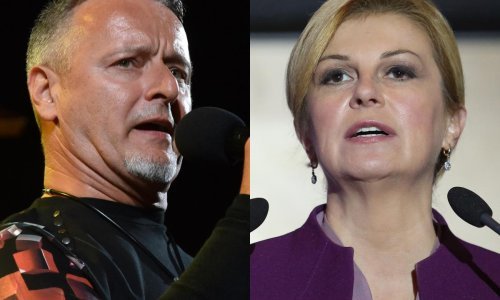 Predsjednica o Thompsonu: O svemu smo razgovarali, tvrdi da nikada nije pjevao pjesmu Jasenovac i Gradiška Stara