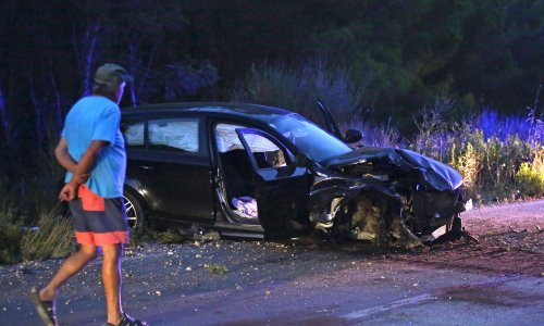 Prometna nesreća u Šibeniku, dvije osobe odvezla hitna pomoć