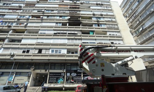 Izbio požar u stanu na zagrebačkim Krugama