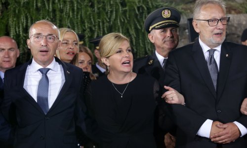 Ministri Krstičević, Božinović i Medved primili ratne zapovjednike na Kninskoj tvrđavi