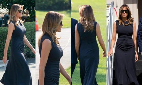 Melania Trump u haljini laskavog kroja naglasila besprijekornu figuru