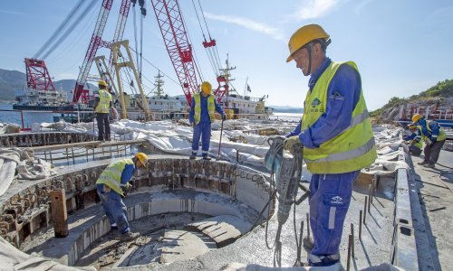 Donosimo impresivne fotografije: Evo kako danas izgleda gradilište Pelješkog mosta
