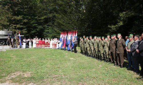 U Gornjem Viduševcu obilježena godišnjica predaje 21. kordunskog korupsa
