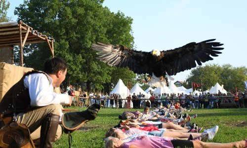 Renesansni festival spektakularno zatvorio letački šou