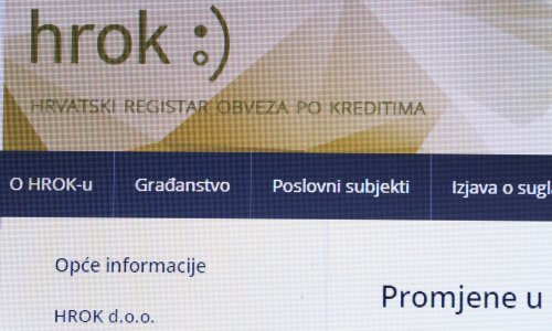 Vraća se HROK: Banke će opet razmjenjivati podatke o računima