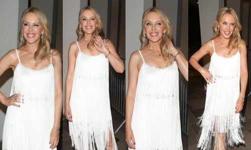 Kylie Minogue okretala glave u haljini inspiriranoj 20-ima, kao stvorenoj za zabave