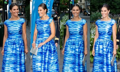 Inspirirana morem: Princeza Victoria zablistala u osebujnoj haljini s posebnom pričom