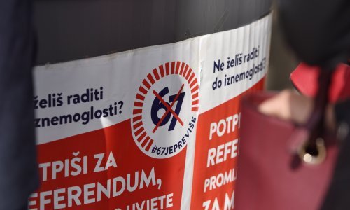 HDZ referendum o mirovinskoj reformi šalje na Ustavni sud
