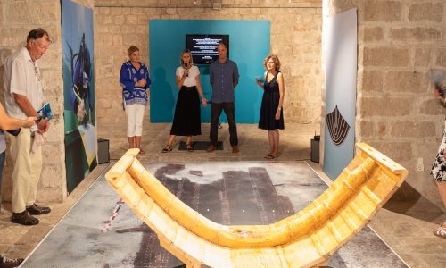 Otvorena je izložba 'Zambratija - prapovijesni šivani brod'