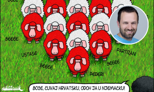 Kroničar hrvatske gluposti Nik Titanik obilježava 25 godina karijere, donosimo njegovu prvu objavljenu karikaturu