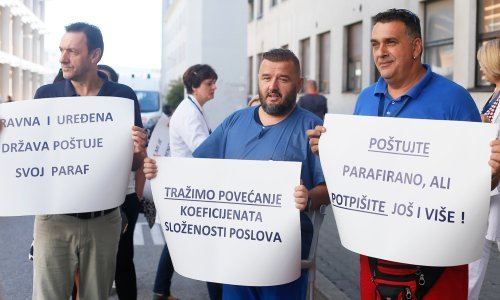 Stotine medicinski sestara i liječnika u Zagrebu, Splitu i Dubrovniku zatražilo povećanje plaća