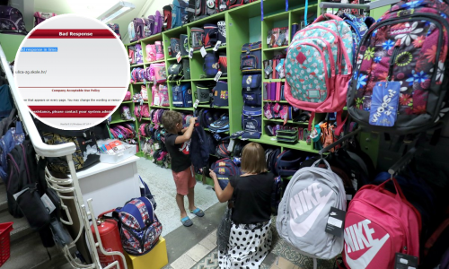 Pao školski web sustav u cijeloj zemlji, roditelji i djeca u informatičkoj blokadi