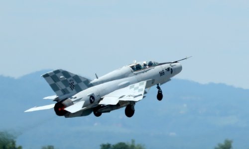 Hrvatski MiG presreo ukrajinski zrakoplov iznad Hrvatske