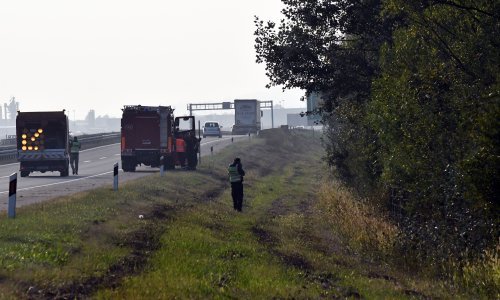 [FOTO] Teška nesreća na A3: Zapalio se automobil, poginule dvije osobe