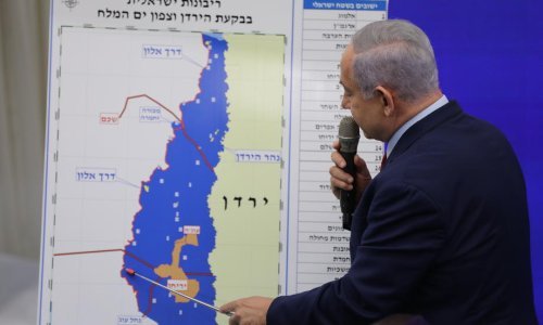 Nakon najave aneksije doline Jordana, Netanyahu maknut s govornice zbog raketnog napada iz Gaze