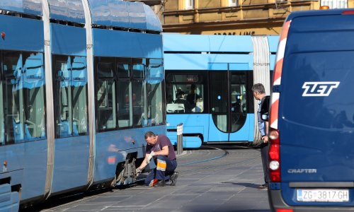 [FOTO] Kvar tramvaja u centru Zagreba izazvao gužve u prometu