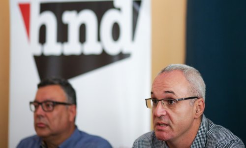 HND najoštrije osuđuje policijsko postupanje prema novinaru Duhačeku