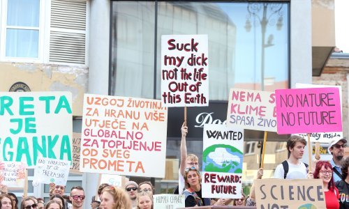 U petak globalni prosvjed za klimu u Zagrebu, Osijeku, Rijeci i Splitu