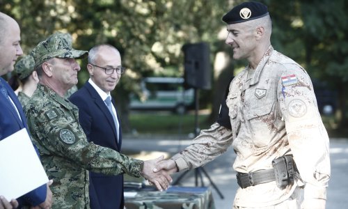 Na Plesu svečano dočekani vojnici iz misije 'Odlučna potpora' u Afganistanu