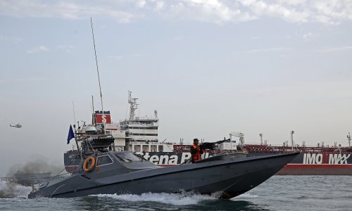 Zaplijenjeni britanski tanker napustio iransku luku