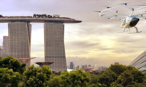 Volocopter razmišlja o pokretanju zračnog taksija u Singapuru: Pokreće ga 18 rotora!