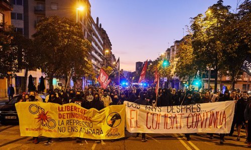 Prosvjed u Kataloniji povodom obljetnice referenduma o nezavisnosti