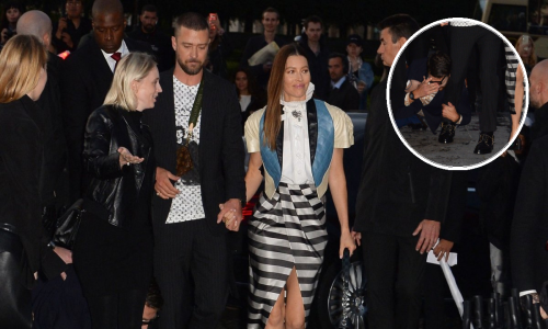 Novi incident na pariškom tjednu mode: Justinu Timberlakeu nije bilo do smijeha nakon što se našao na meti poznatog prankstera