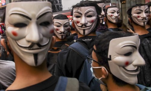 Prosvjednici u Hong Kongu solidariziraju se s Kataloncima