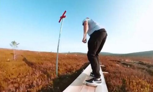 Ako volite skejtanje, ovo je prava snimka za vas