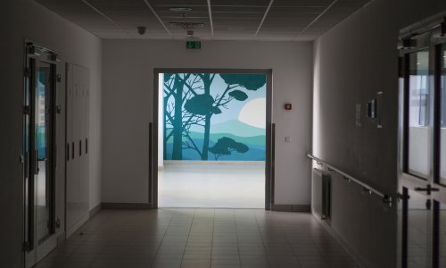 [FOTO] Pogledajte kako su umjetnici oslikali prostore zagrebačkih bolnica