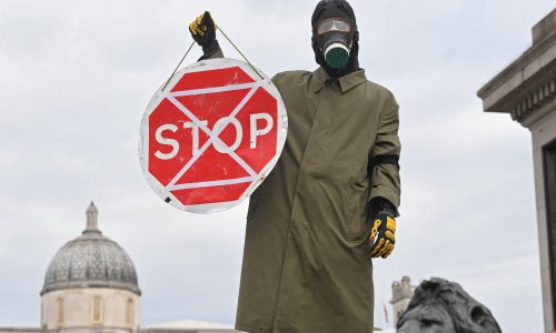 [FOTO] Tisuće ekoloških aktivista blokirali ulice diljem svijeta: 'Oprostite, ali ovo je hitno'