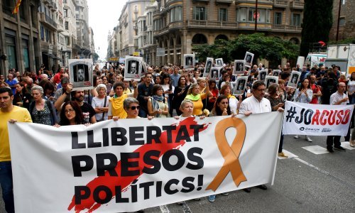 Diljem Katalonije počeli prosvjedi protiv osuđujućih presuda