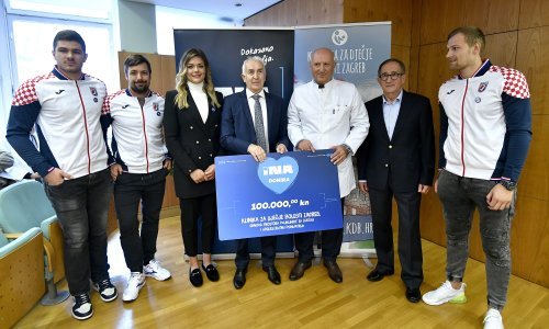 Ina donirala 100.000 kuna Klinici za dječje bolesti Zagreb