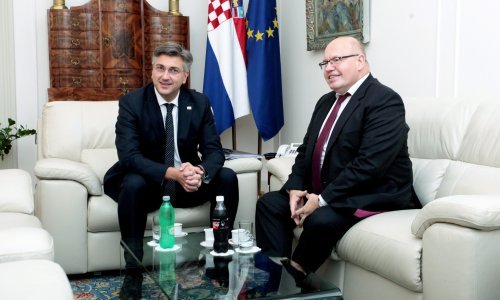 Njemački ministar gospodarstva Peter Altmaier posjetio Plenkovića