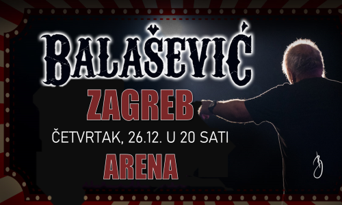 Đorđe Balašević u Areni Zagreb - u dva dana prodano pola dvorane
